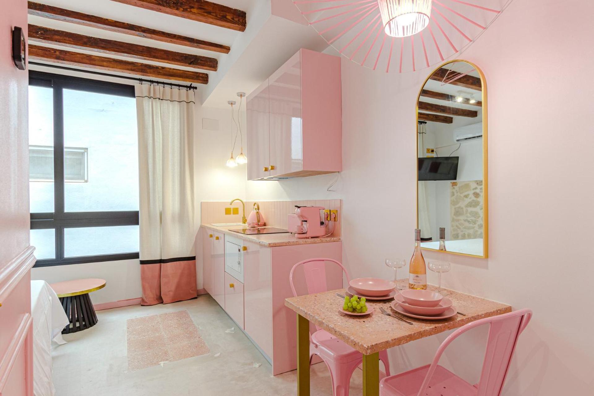 Glamorous Pink Studio In City Center Alicante Esterno foto