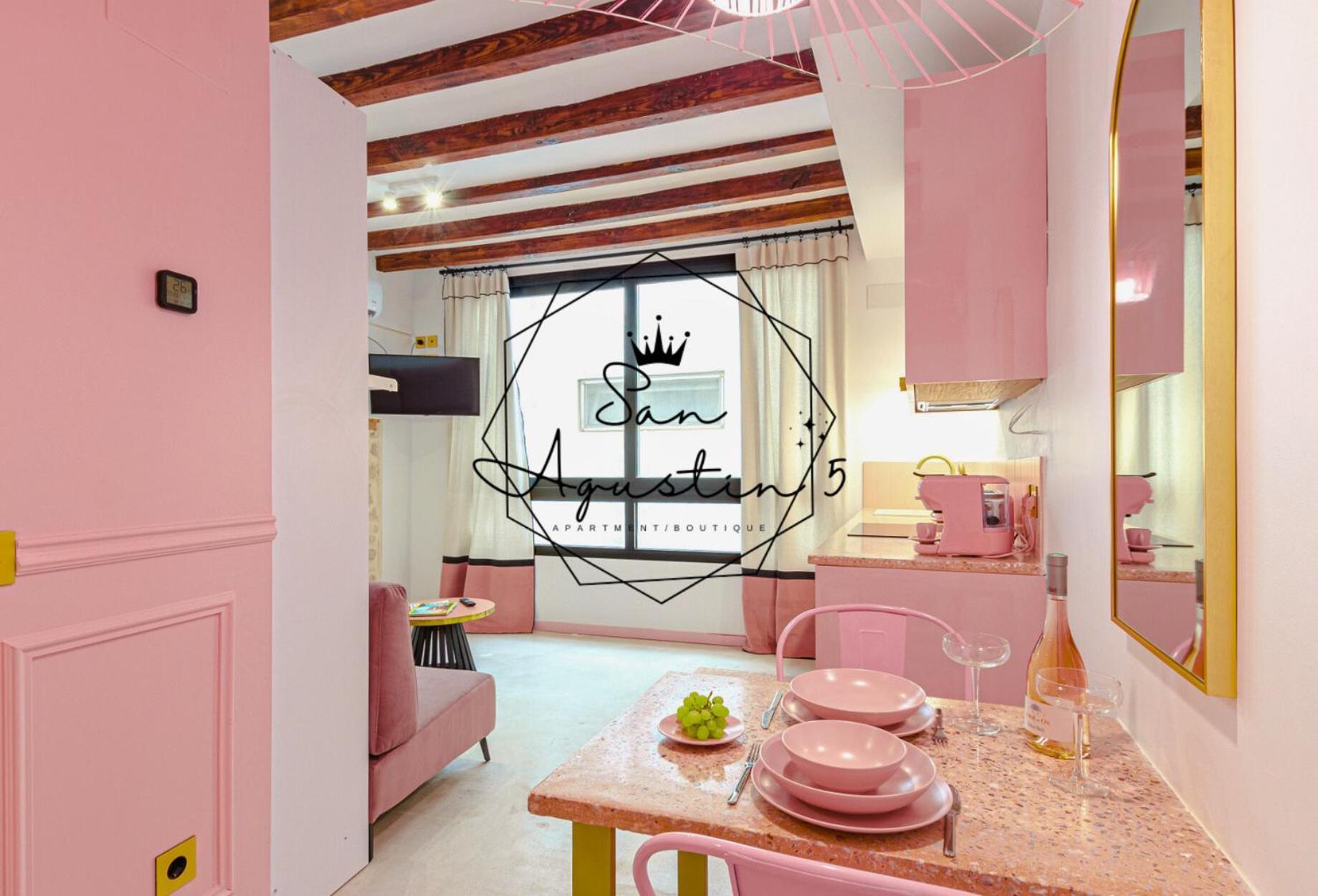 Glamorous Pink Studio In City Center Alicante Esterno foto